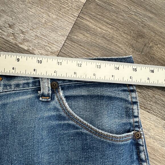 Vintage 90's Maverick Mid Wash Womens 30" High Rise Straight‎ Cut Jeans - Picture 5 of 12